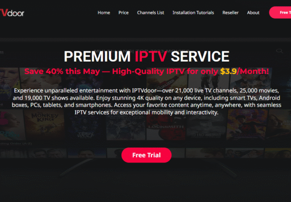 IPTV Door review the best iptv service provider for 2025